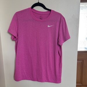 Nike Women's Vibrant Pink Short Sleeve Tee
